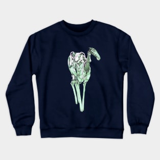 The rider is connected Crewneck Sweatshirt